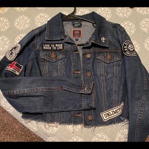 Cropped Jean Jacket